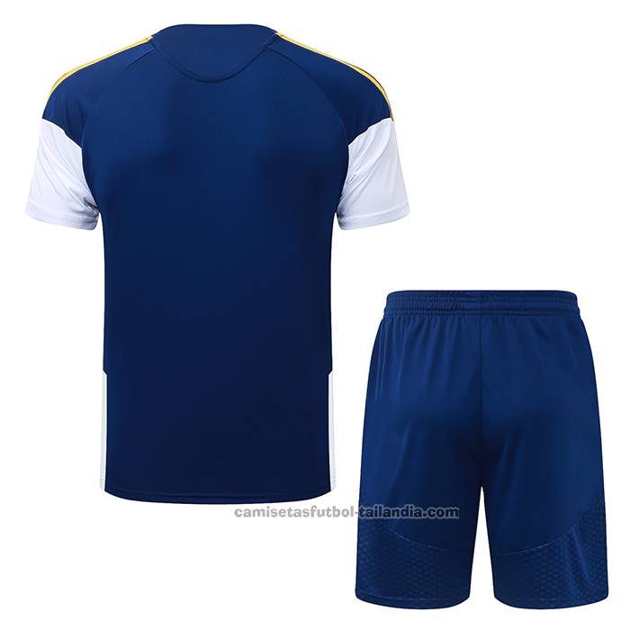 Chandal del Real Madrid Manga Corta 26/27 Azul - Pantalon Corto